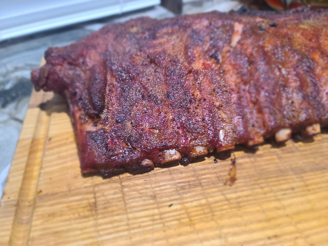 Moist Juicy Delicious Dry Rub Ribs 0g net carbs (KETO)