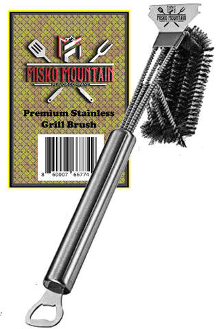 Stainless Steel Commercial Quality Grill Brush