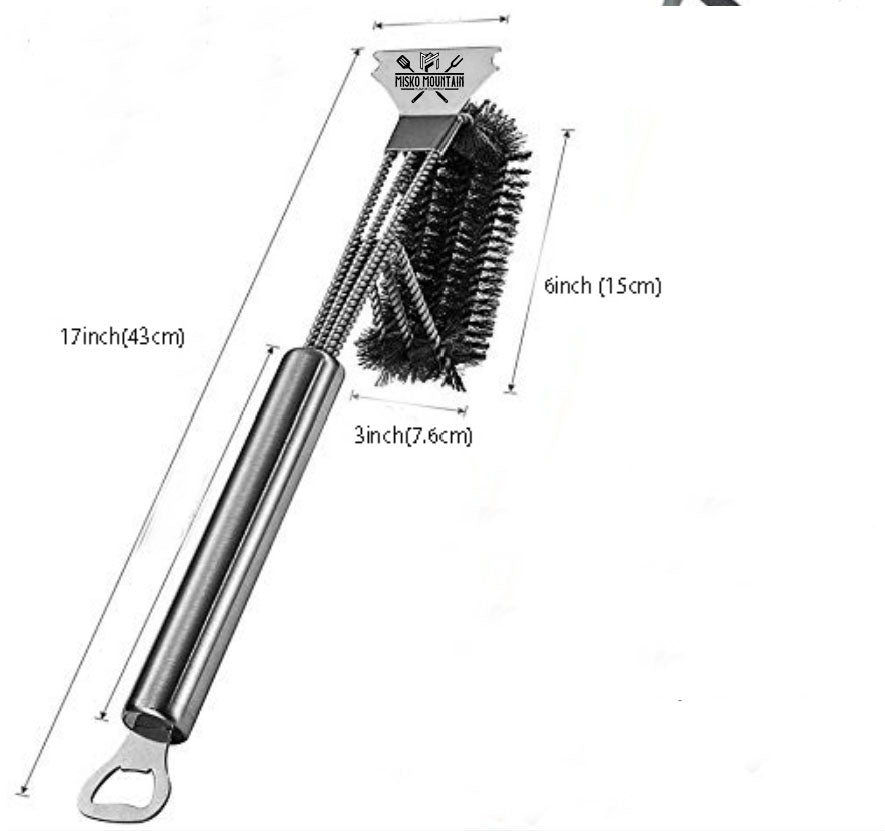 Stainless Steel Commercial Quality Grill Brush